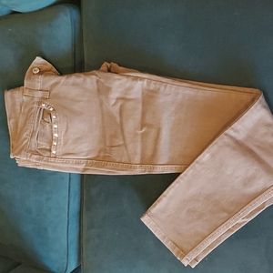 Levis green skinny jeans